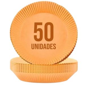 Forro De Papel Antiaderente Para Airfryer ? 50 Unidades