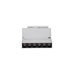 Módulo Led Projetor Para Trilho Nordecor Duli 6w 12cm Alto Irc 90 Bivolt Branco 4000k Luz Neutra 6361