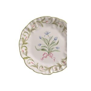 Prato De Sobremesa Dolce Fiore Azul - Maison Blanche
