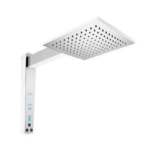 Chuveiro Digital Acqua Century Branco Com Cromado 7500W Lorenzetti 220V