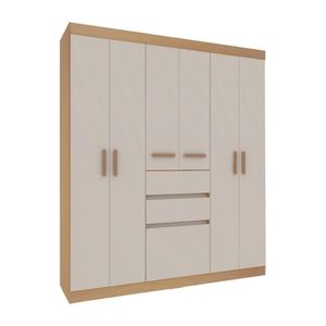 Roupeiro Berna Freijo White Laca