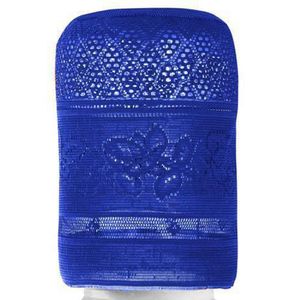 Capa De Galão De Agua Interlar Em Renda Retro 20 Litros Azul