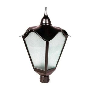 Luminária Colonial para Poste Romana Grande em Alumínio