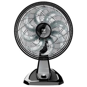 Vent 50cm Wap Flow Turbo 2 Em 1 - Fw009218 Preto/cinza 110 Volts