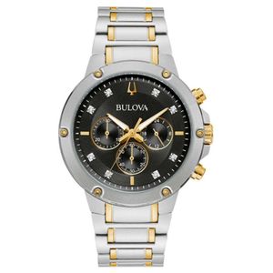 Relógio Bulova Diamond Classic Chronograph 98d159