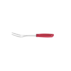 Garfo Trinchante Inox Utilita Vermelho  - Tramontina