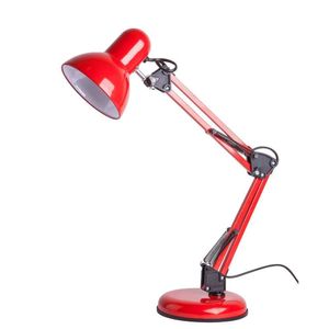 Luminária De Mesa Startec Pixar Empire B Articulável E27 Vermelha Bivolt