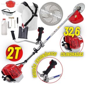 Roçadeira Nakashi L331m 32.6cc 2t à Gasolina Alto Rendimento