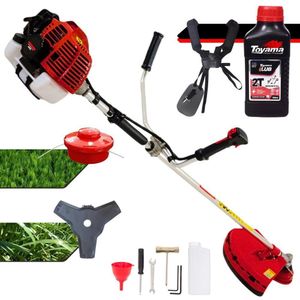Roçadeira 43cc Kw43-l Kawashima à Gasolina + óleo Toyama 2t
