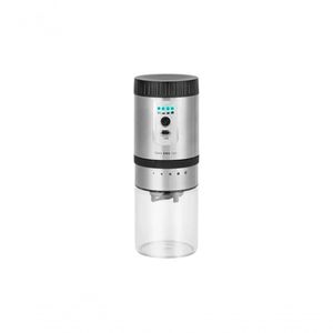 Moedor De Café Elétrico Automático Recarregável Usb Recipiente Em Vidro Com Tampa