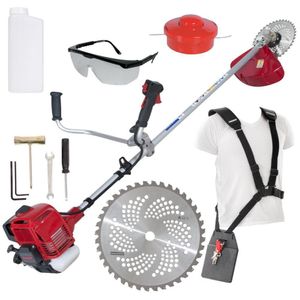 Cortador De Grama Lateral Nakashi L450k 46cc Uso Intensivo