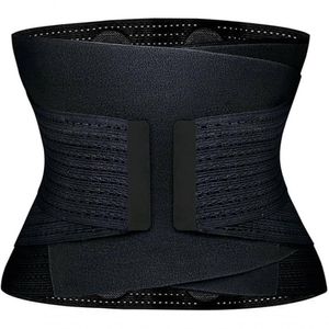 Cinta Modeladora Abdominal Lombar Elástico Tamanho Único - Preto