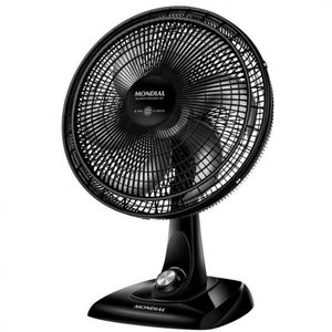 Ventilador De Mesa Mondial 40cm Super Power 6 Pás Vsp-40-b Preto 220v