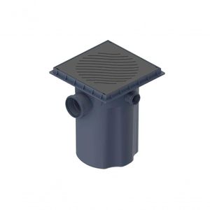 Caixa De Gordura Limpeza Dn100 Cinza Tigre