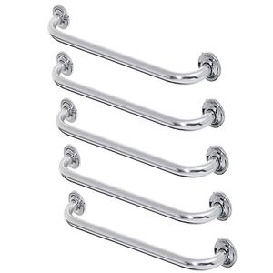 Alça De Apoio 60cm Barra Segurança Kit 5 Uni Cadeirante Idosos Crianças