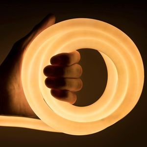 Neon Guiado 360° Save Energy Com 10 Metros Ip65 10w 220v 2700k Luz Amarela Se-155.3022