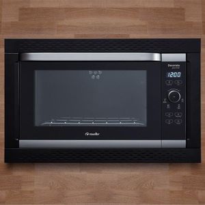Forno Elétrico De Embutir Digital Mueller Decorato Preto 44L 220V