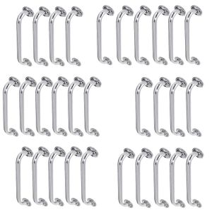 Alça De Apoio 50cm Barra Inox Kit 30 Unidades Deficiente Idoso Acessibilidade Banheiro Box Segurança Corrimao Suporte