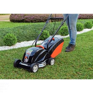 Cortador De Grama Elétrico Ce35m2 Com Diâmetro De Corte De 350 Mm Coletor Rígido E Chassi