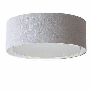 Plafon Duplo Cilíndrico Md-3038 80x30cm Cinza Bivolt