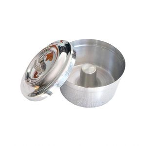 Forma De Pudim De Alumínio Com Tampa Nº20 Vai Ao Forno Extang