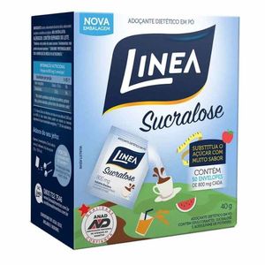 Adoçante Sucralose Com 50 Saches Linea