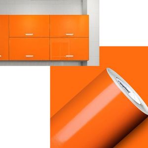 Adesivo Vinil Envelopamento 5mx50cm Laranja