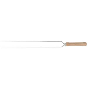 Espeto Duplo Para Churrasco Mor - 55cm