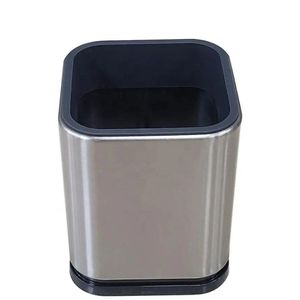 Porta Utensílios Talheres Inox Organizador Escorredor 12 Cm