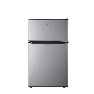 Frigobar Refrigerador Compacto HQ Defrost 90 Litros Preto/Inox HQ-90RDF 110V