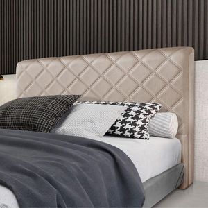 Cabeceira Cama Box Queen 1,60m Estofada Capri Linho Bege