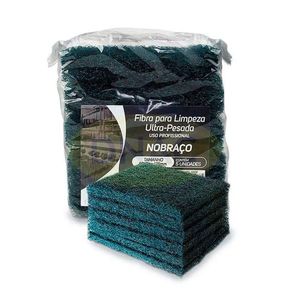 Fibra Limpeza Ultra Pesada Nobraco 87x125mm Com 5 Nobre
