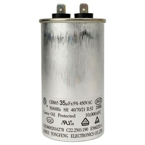 Capacitor 35 Uf 450v único
