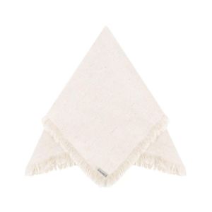 Guardanapo Em Tecido Linho Boho 45x45cm Mameg Natural