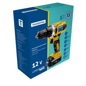 Parafusadeira/furadeira à Bateria 12 V Tramontina