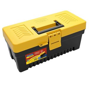 Caixa Plastica Para Ferramentas 13" Tramontina Com Bandeja Removivel