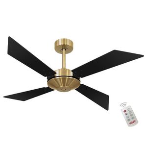 Ventilador Volare Tech New Off Preto 220v E Controle Remoto