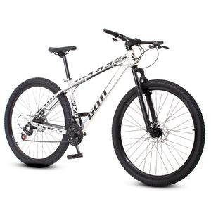 Bicicleta Aro 29 Alumínio Prata E Preto Gott Mappa1 Freios A Disco Suspensão 21v
