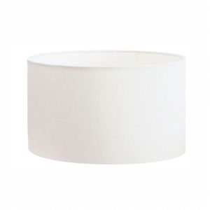 Cúpula Abajur e Luminária em Tecido Vivare 50x30cm Branco