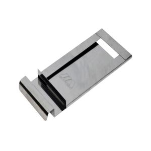 Registro Regulador Chamine Chapa Aço Inox Paulista 15x29cm