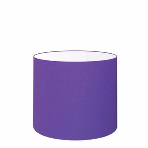Cúpula Abajur Cilíndrica Cp-8010 Ø25x25cm Roxo