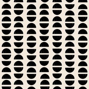 Papel De Parede Revoada Café Preto E Branco 4461
