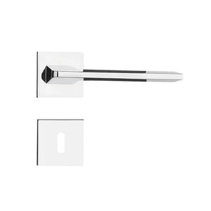 Fechadura Sara Cromada Roseta Quadrada 55mm Pado Interna