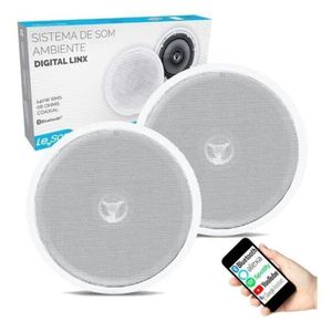 Kit Arandela 6" Leson 2lsredbr 70w Rms Redonda Branca -...