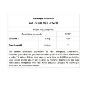 Coenzima Q10 200mg (120 Caps) - Padrão: único