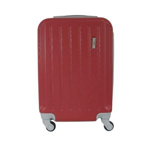 Malas de Bordo Pequena para Viagem em Abs Ika Scorpion Cadeado Integrado - Vermelha, P