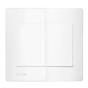 Placa Cega 4x4 C/ Suporte Branco Revita Soprano