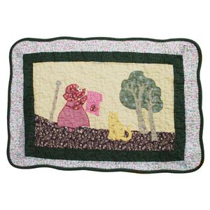 Tapete Patchwork Camponesa 100% Algodão 61x42cm