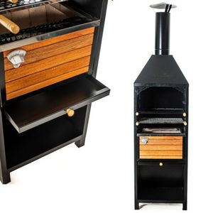 Churrasqueira Etna Standart Vulkania Preto
