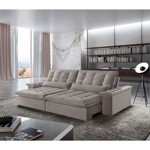 Sofá Victory Veludo 2 Módulos 80cm B25cm Meu Sofá Online B026 Veludo Prata